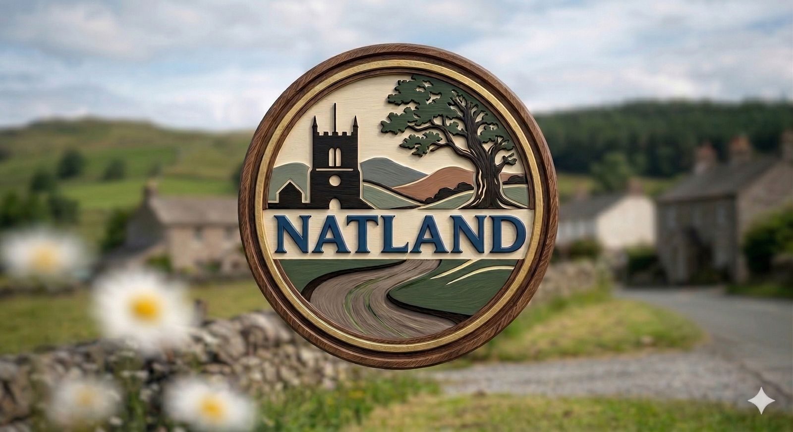 Natland village emblem